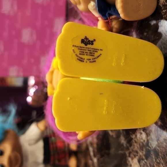 3 vintage Troll dolls - Picture 3 of 9